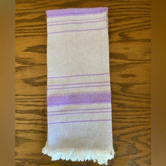 Artisan Woven Mexican Tea Towel, Hand Towel, Boho Chic, Kitchen, Serape - Picture 2 of 6